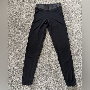 Nike Dri-FIT Women Tight Black Compression Pants Size XS